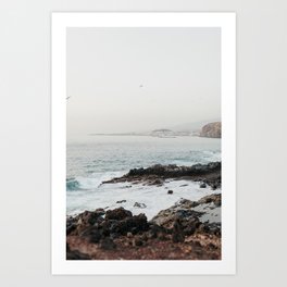 Crashing waves at Tenerife | Tenerife Spain travel photography | photo art print Art Print Art Print
