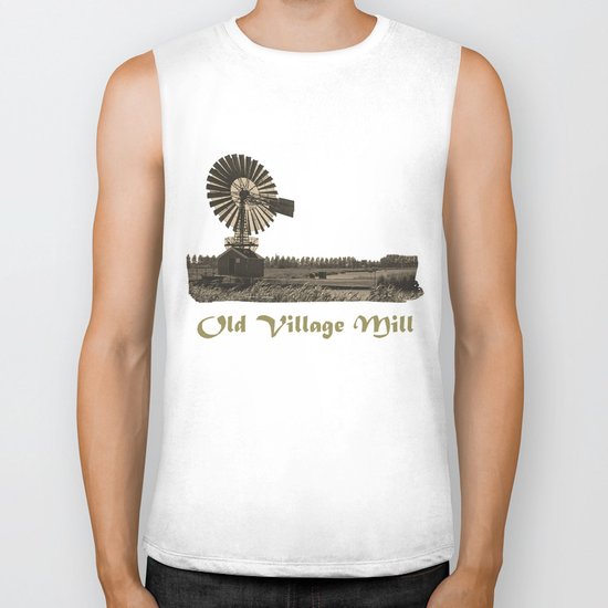 The old village mill Biker Tank