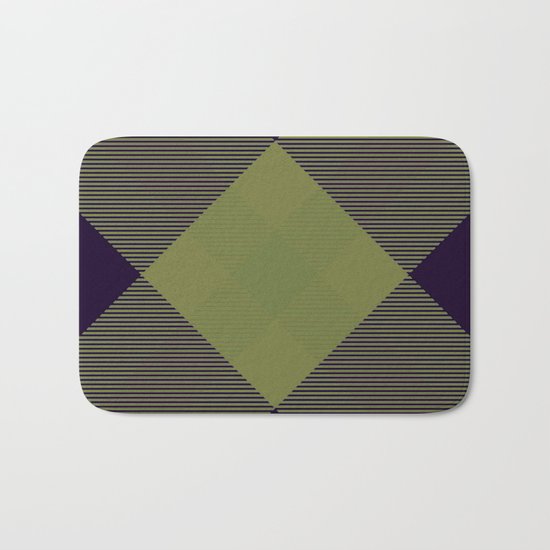 Tartan Pattern 2 Bath Mat