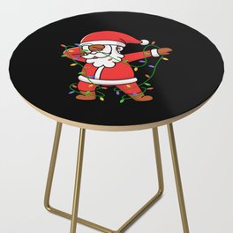 Dabbing Santa Claus Side Table