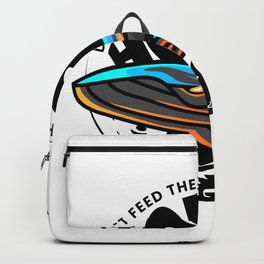 Don't Feed the Whales Bitcoin HODL Backpack