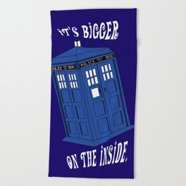 Doctor Who TARDIS Beach Towel