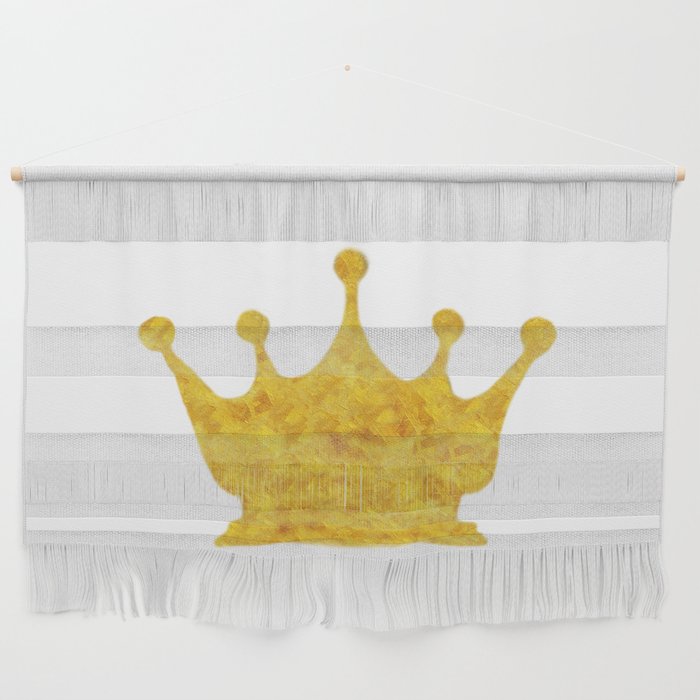 Crown Gold  Wall Hanging