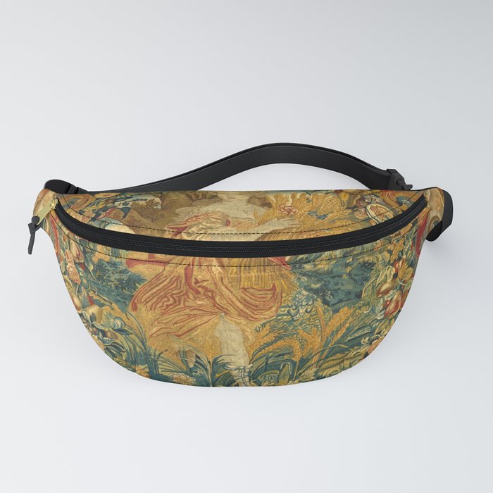 Vintage Embroidery Tapestry- Seasons of Elements Summer Fanny Pack
