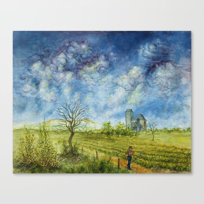 The Field is the World Canvas Print