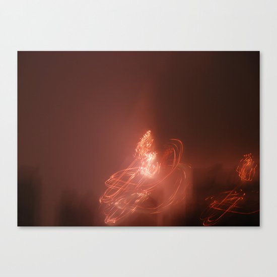 Red Skies At Night Canvas Print
