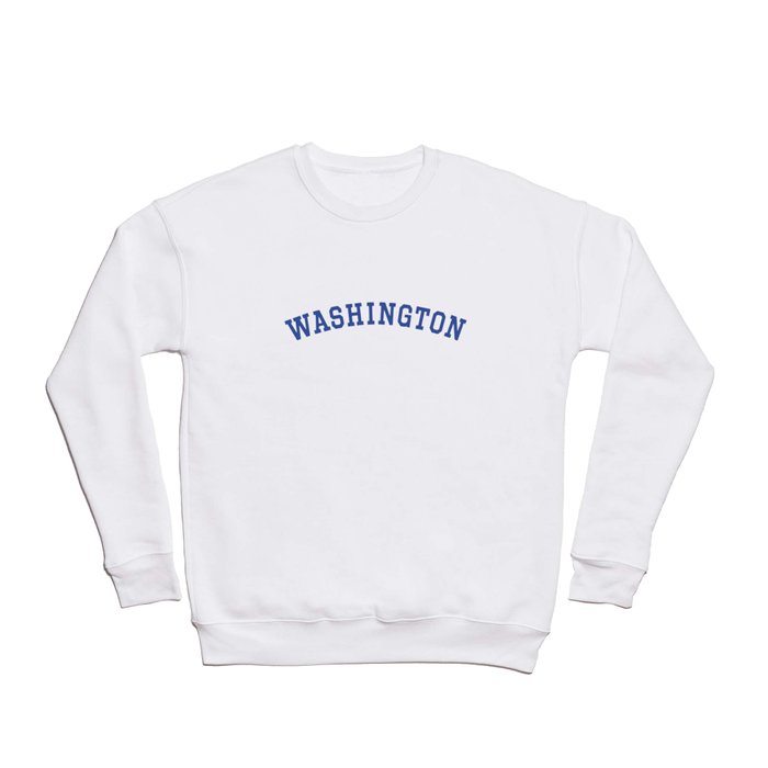 Washington - Blue Crewneck Sweatshirt