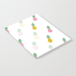 Pineapple Pattern by TinyTiniDesign Notebook