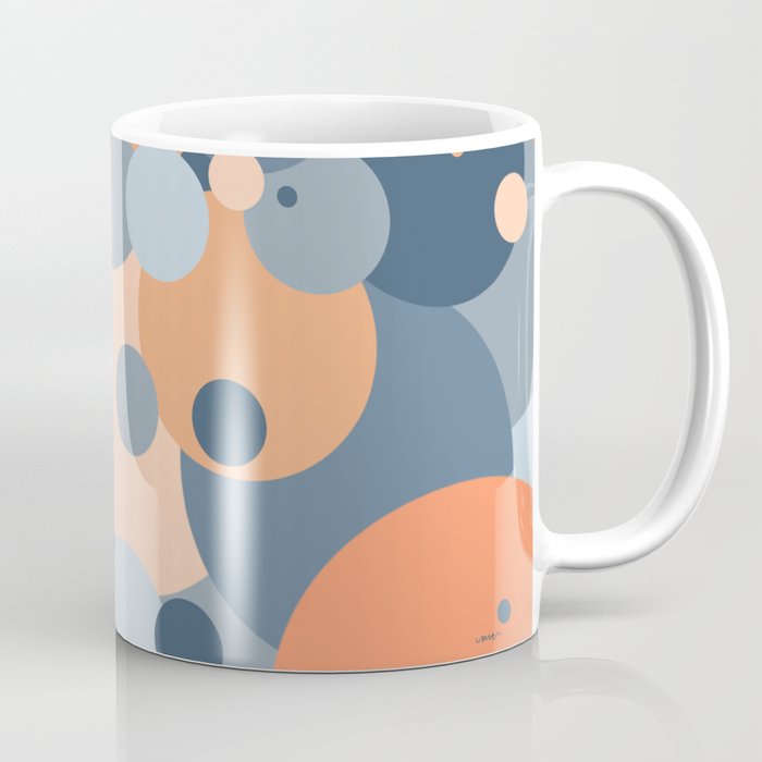 Beach Dots, Two Coffee Mug