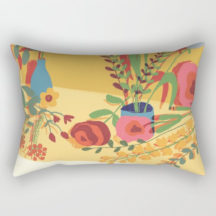 Floral composition Rectangular Pillow
