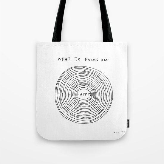 What to focus on Tote Bag