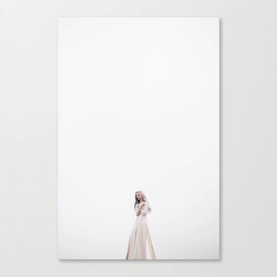 White Canvas Print