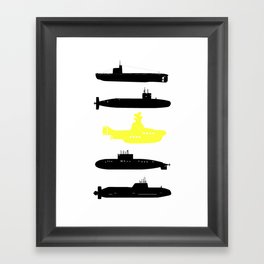 Yellow Submarine Framed Art Print