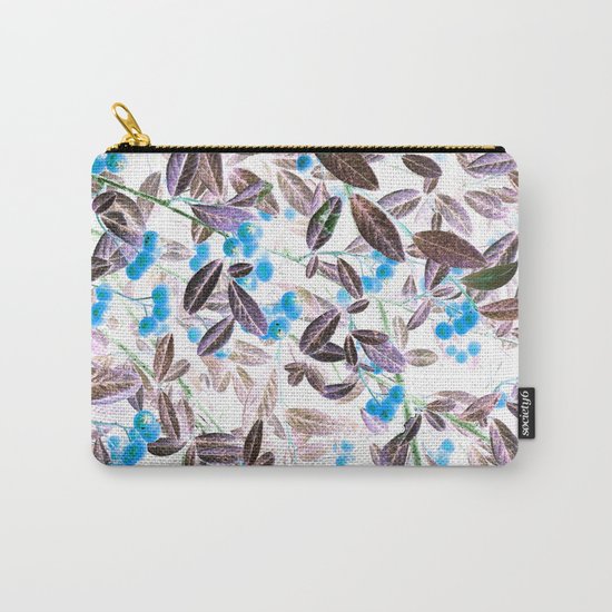 Blue Berries Carry-All Pouch