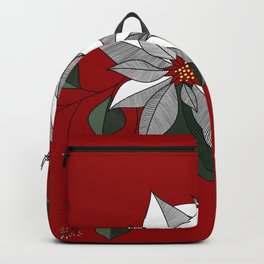 Holiday Flowers Backpack