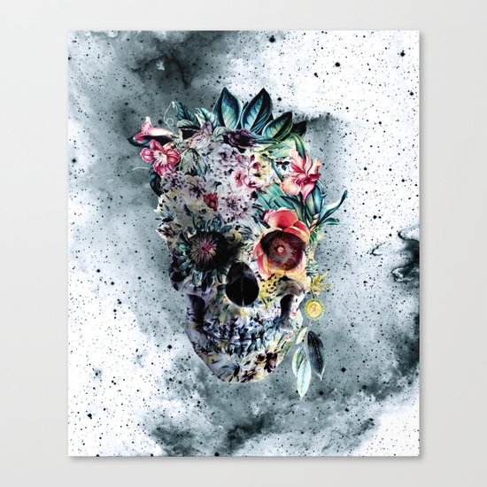 Memento te hominem esse Canvas Print