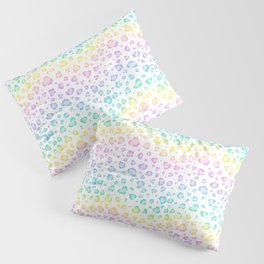 Rainbow Leopard Pattern Pillow Sham