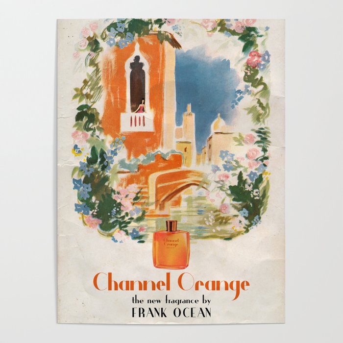 CHANNEL ORANGE Poster | Music, Pop-surrealism, Pop-art, Vintage