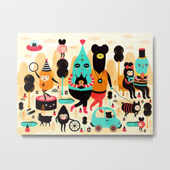 Sunday! Metal Print