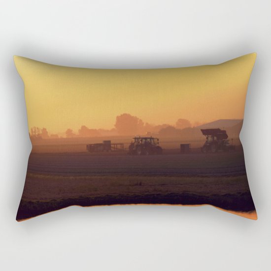 Morning activity #2 Rectangular Pillow