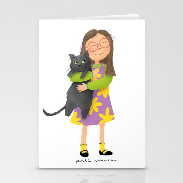 Friendly Cat Stationery Cards
