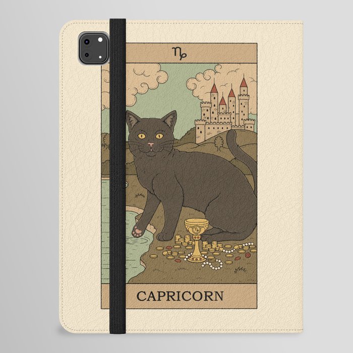 Capricorn Cat iPad Folio Case