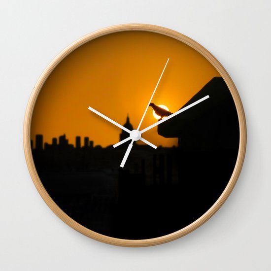 Pigeon Eclipse2 Wall Clock