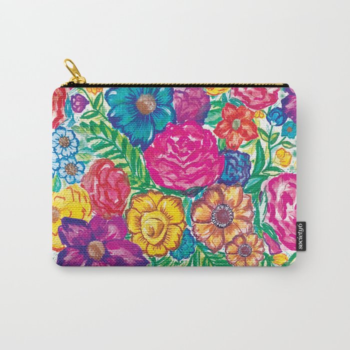 rainbow flower pa Carry-All Pouch