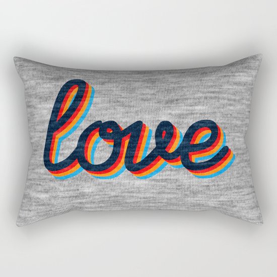 Love Rectangular Pillow