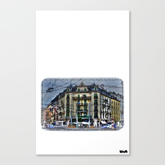 Geneva - Switzerland Canvas Print