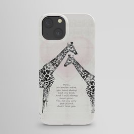 Mom Has Your Back - Mother Love Art iPhone Case