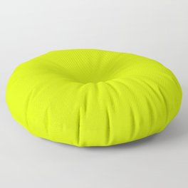 Bright green lime neon color Floor Pillow