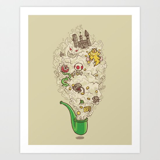 Pipe Dream Art Print