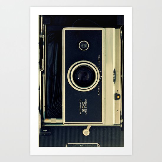Old Polaroid iPhone Case Art Print
