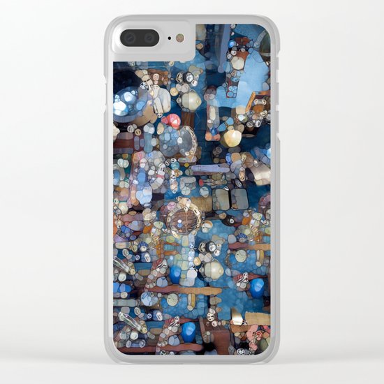 Paris Clear iPhone Case