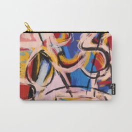 Abstract expressionist art with some speed and sound Carry-All Pouch