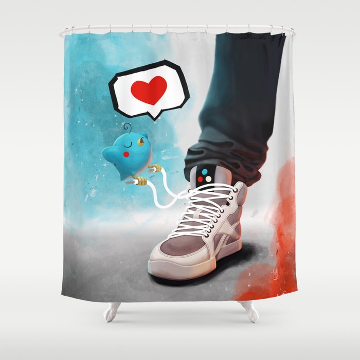 sneaker Love Shower Curtain