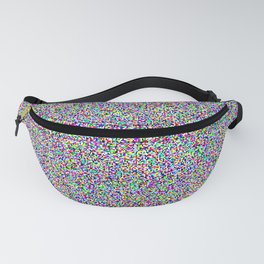 Television Noise Fanny Pack