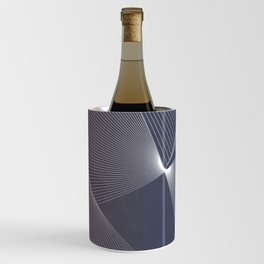 Marble Abstract elegant geometric Wine Chiller