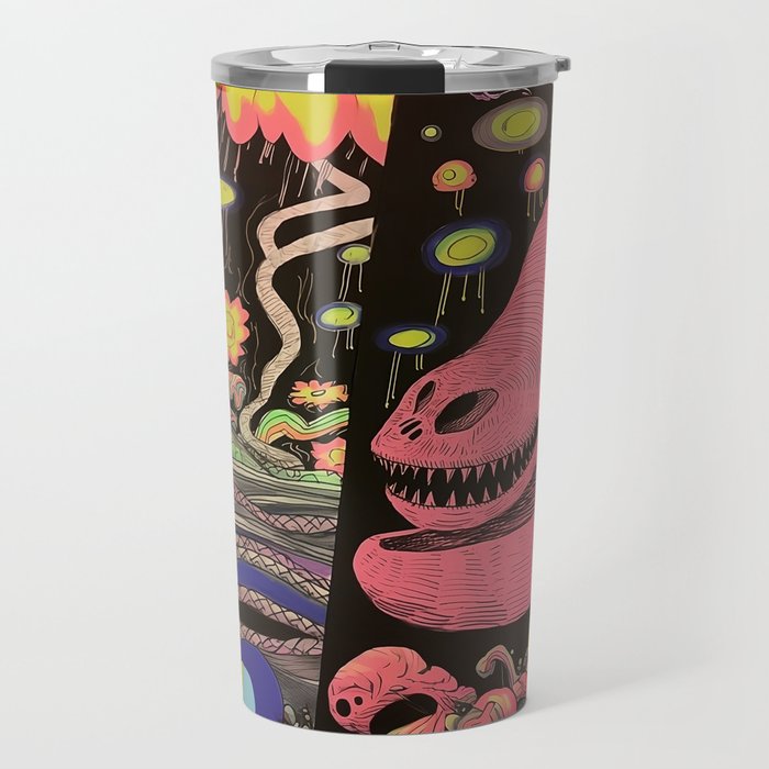 Life of a Warrior (Snake) Travel Mug