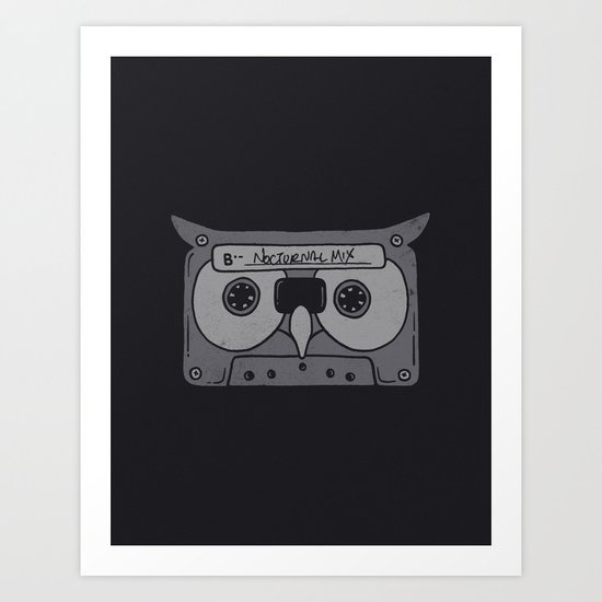 Nocturnal Mix Art Print