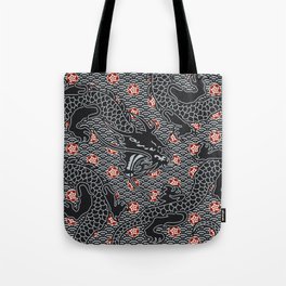 Hidden Dragon / Oriental dragon design Tote Bag