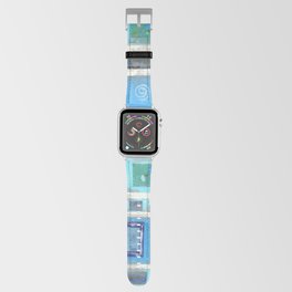 Blue Mosaic Apple Watch Band