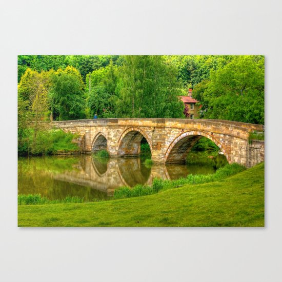 Kirkham Bridge - River Derwent Canvas Print