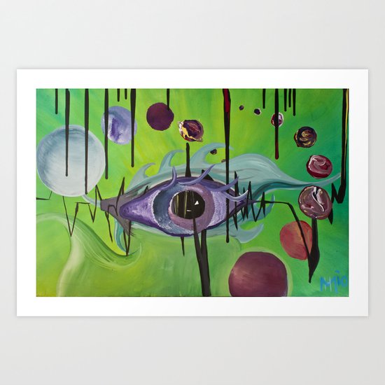 "Unified Vision Theory" Art Print