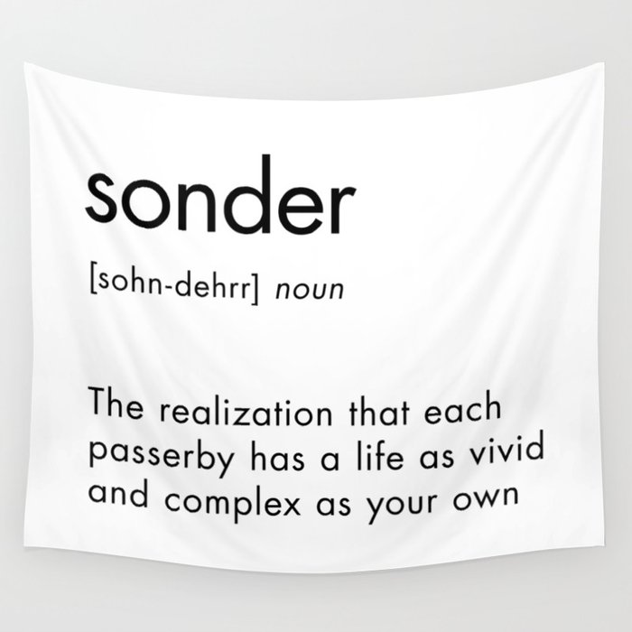 Sonder Definition Wall Tapestry