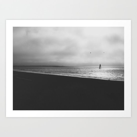 Lifting Fog Art Print