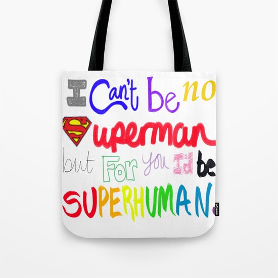 superhuman Tote Bag