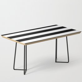black and white stripes  Coffee Table