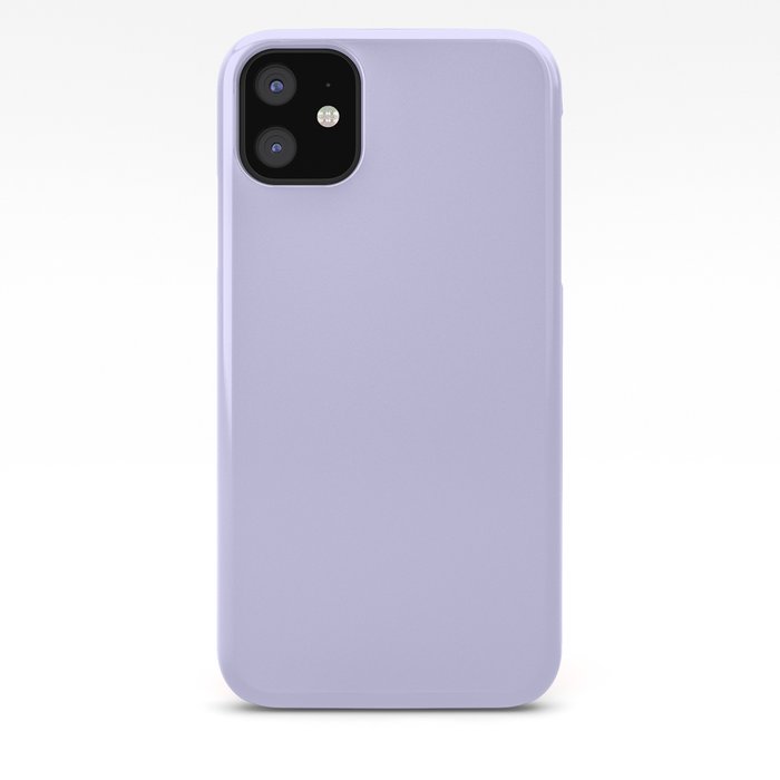 Simply Periwinkle Purple Iphone Case By Followmeinstead Society6
